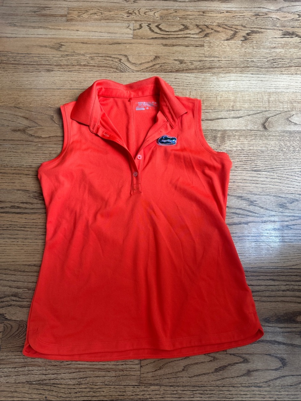 University of Florida UF Gators Nike Sleeveless Golf Shirt M